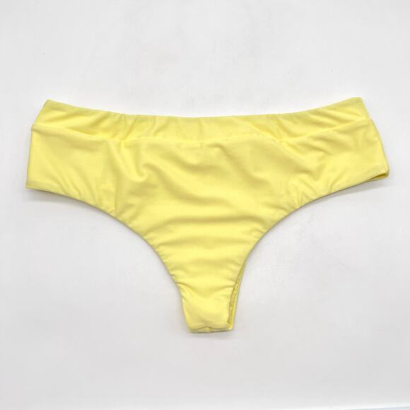 FREE PEOPLE MOVEMENT ABYSSE Swim Malia Surf Bottom Womens Medium Yellow NEW - Picture 5 of 14